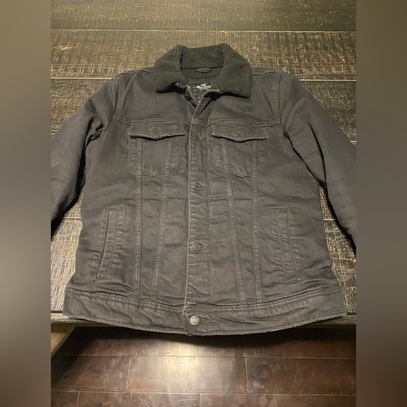 Hollister Sherpa Denim Jacket - Picture 1 of 4